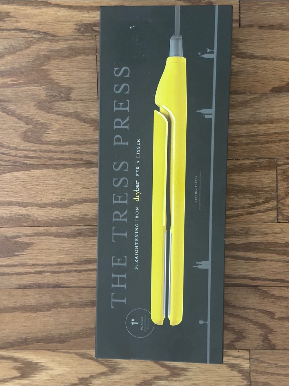 Drybar Yellow 1" The Tress Press Straightening Iron